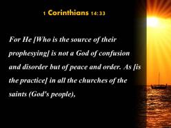 1 corinthians 14 33 the congregations of the lord powerpoint church sermon