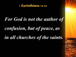 1 corinthians 14 33 the congregations of the lord powerpoint church sermon
