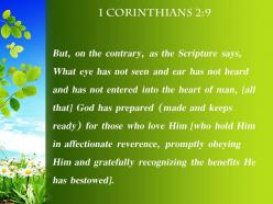 1 corinthians 2 9 god has prepared for those powerpoint church sermon