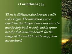 1 corinthians 7 34 the lord in both body powerpoint church sermon