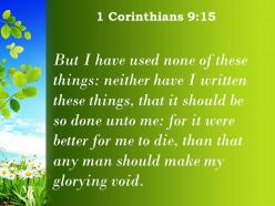 1 corinthians 9 15 any of these rights powerpoint church sermon