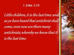 1 john 2 18 this is how we know powerpoint church sermon