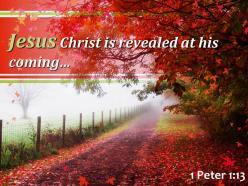 1 peter 1 13 jesus christ is revealed powerpoint church sermon