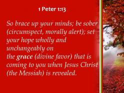 1 peter 1 13 jesus christ is revealed powerpoint church sermon