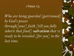 1 peter 1 5 the salvation that is ready powerpoint church sermon