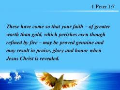 1 peter 1 7 these have come so that powerpoint church sermon