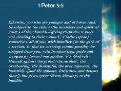 1 peter 5 5 god opposes the proud powerpoint church sermon
