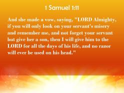 1 samuel 1 11 i will give him to the lord powerpoint church sermon