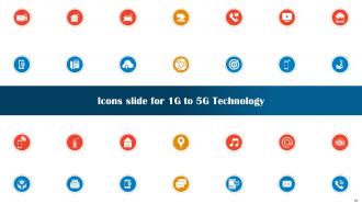 1G To 5G Technology Powerpoint Presentation Slides