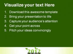2012 environoment nature powerpoint templates and powerpoint backgrounds 0811