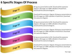 2013 business ppt diagram 6 specific stages of process powerpoint template