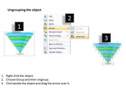 2013 business ppt diagram 6 staged sales pyramid diagram powerpoint template
