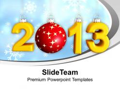2013 new year and christmas concept holidays powerpoint templates ppt themes and graphics