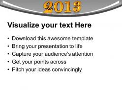 2013 new year celebration holidays powerpoint templates ppt themes and graphics