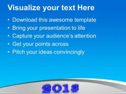2013 new year concept holidays powerpoint templates ppt themes and graphics