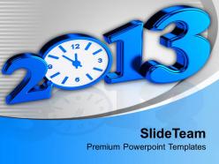 2013 time concept new year powerpoint templates ppt themes and graphics 0113