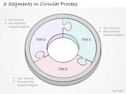 2014 Business Ppt Diagram 3 Segments In Circular Process Powerpoint Template