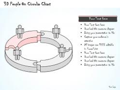 2014 business ppt diagram 3d people on circular chart powerpoint template