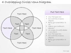 2014 business ppt diagram 4 overlapping circles venn diagram powerpoint template
