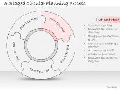 2014 business ppt diagram 5 staged circular planning process powerpoint template