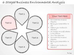 2014 business ppt diagram 6 staged business environmental analysis powerpoint template