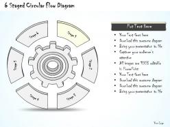 2014 business ppt diagram 6 staged circular flow diagram powerpoint template