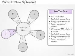 2014 business ppt diagram circular flow of income powerpoint template