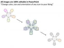 18732613 style circular hub-spoke 5 piece powerpoint presentation diagram infographic slide