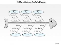 2014 business ppt diagram fishbone business analysis diagram powerpoint template