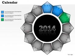 2014 calendar create your amazing year template and powerpoint slide for planning