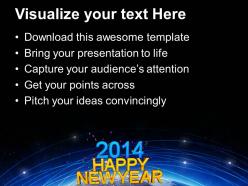2014 happy new year powerpoint templates ppt backgrounds for slides 1113