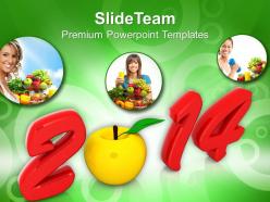 2014 new year health powerpoint templates ppt backgrounds for slides 1113