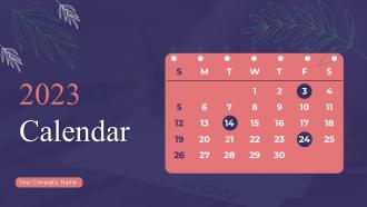 2023 Calendar Powerpoint Ppt Template Bundles