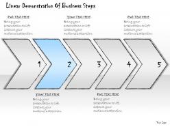 2102 business ppt diagram linear demonstration of business steps powerpoint template