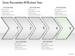 2102 business ppt diagram linear demonstration of business steps powerpoint template