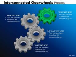 21 interconnected gearwheels process