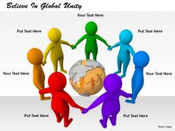 2413 believe in global unity ppt graphics icons powerpoint