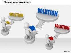 2413 build the gap of solution ppt graphics icons powerpoint