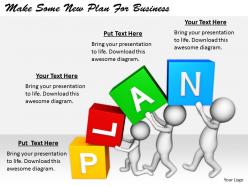 2413 Business Ppt Diagram Make Some New Plan For Business Powerpoint Template