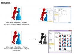 2413 business ppt diagram man with chess king powerpoint template