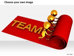 2413 business ppt diagram red carpet for team powerpoint template