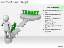 2413 business ppt diagram see the business target powerpoint template