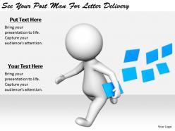 2413 business ppt diagram see your post man for letter delivery powerpoint template