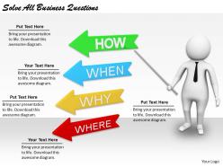 2413 Business Ppt Diagram Solve All Business Questions Powerpoint Template