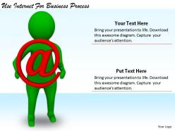 2413 Business Ppt Diagram Use Internet For Business Process Powerpoint Template