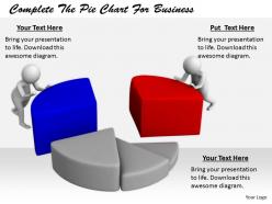2413 complete the pie chart for business ppt graphics icons powerpoint