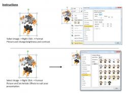 2413 do team efforts to complete puzzle ppt graphics icons powerpoint