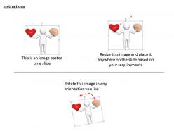 2413 get the balance of heart and mind ppt graphics icons powerpoint