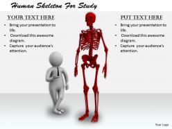 2413 human skeleton for study ppt graphics icons powerpoint