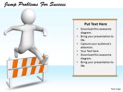 2413 jump problems for success ppt graphics icons powerpoint